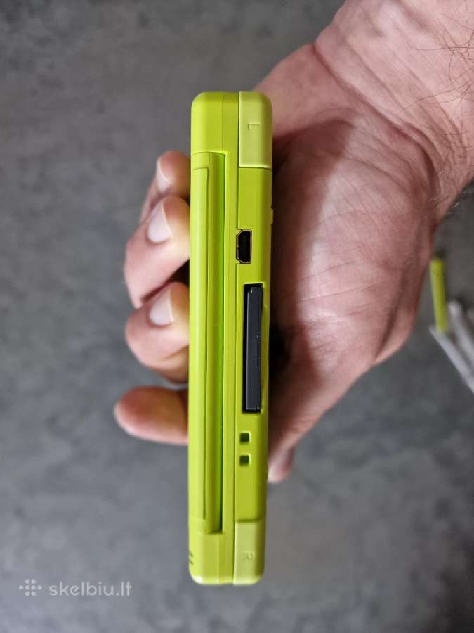 Nintendo DS Lite, ryškiai žalia, su 14 žaidimų - nuotraukos Nr. 32