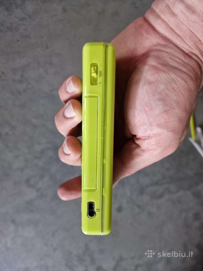 Nintendo DS Lite, ryškiai žalia, su 14 žaidimų - nuotraukos Nr. 34