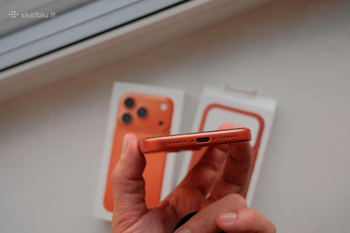 Idealus iPhone 17 Pro (100% baterija, garantija) - nuotraukos Nr. 3