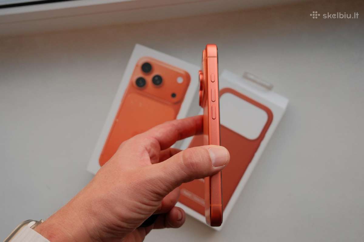 Idealus iPhone 17 Pro (100% baterija, garantija) - nuotraukos Nr. 4