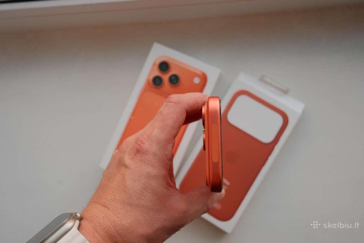 Idealus iPhone 17 Pro (100% baterija, garantija) - nuotraukos Nr. 5
