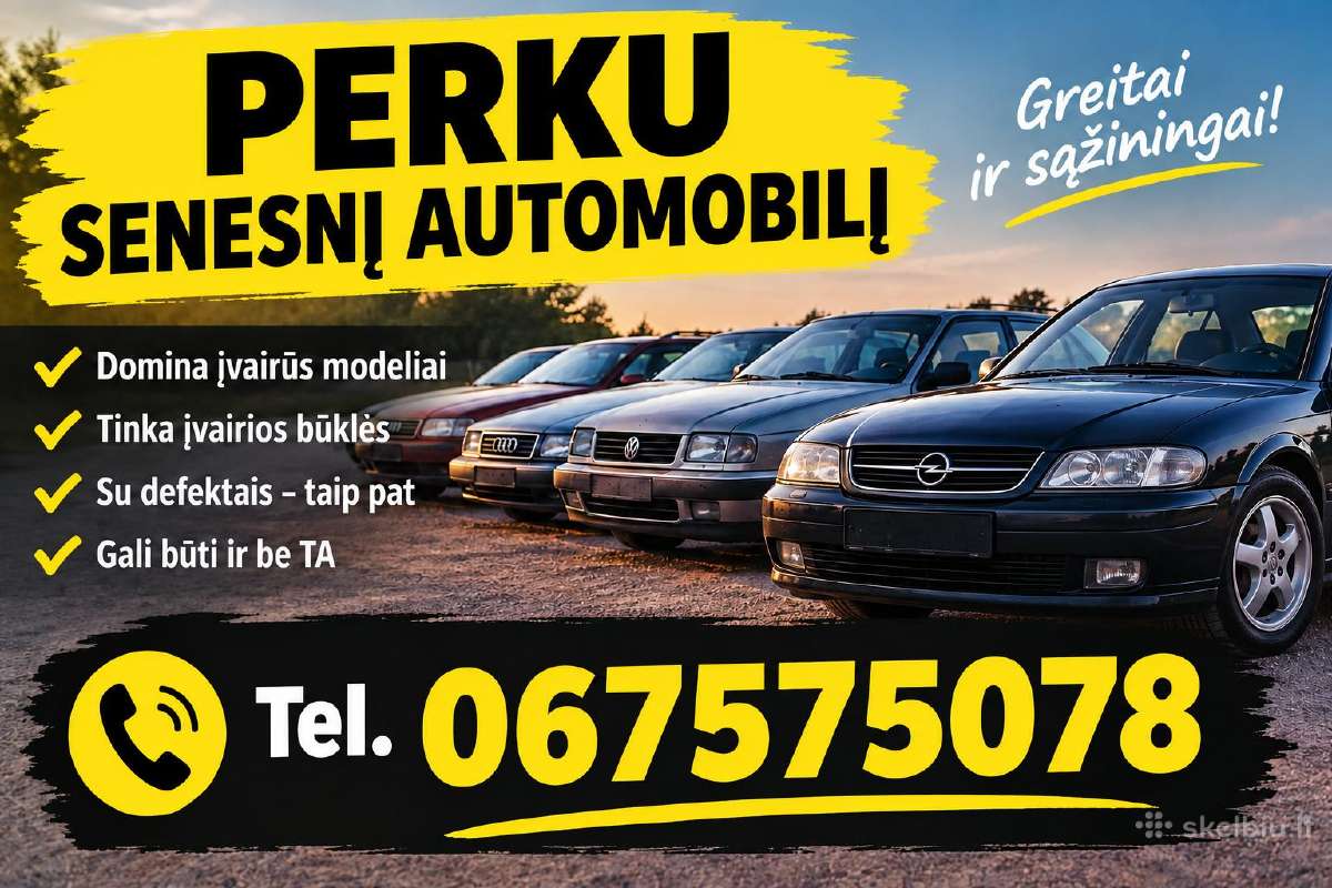 Auto Supirkimas Skambinkit/rašykit - nuotraukos Nr. 12