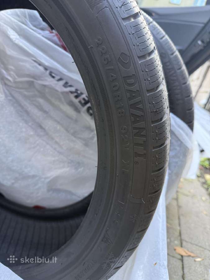 Davanti Wintoura+ 225/40 R18 žieminės padangos 7mm - nuotraukos Nr. 3