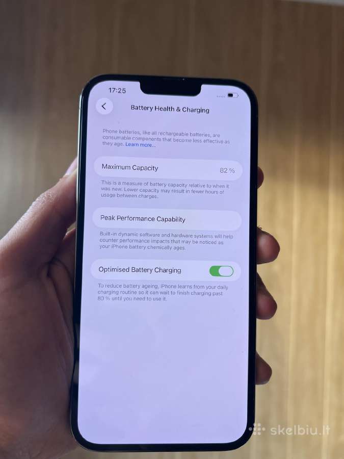 iPhone 13 Promax 256gb battery 82% - nuotraukos Nr. 5