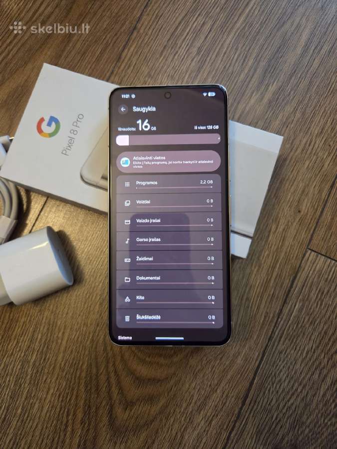 Google Pixel 8 Pro 128 GB, pilnu komplektu - nuotraukos Nr. 3