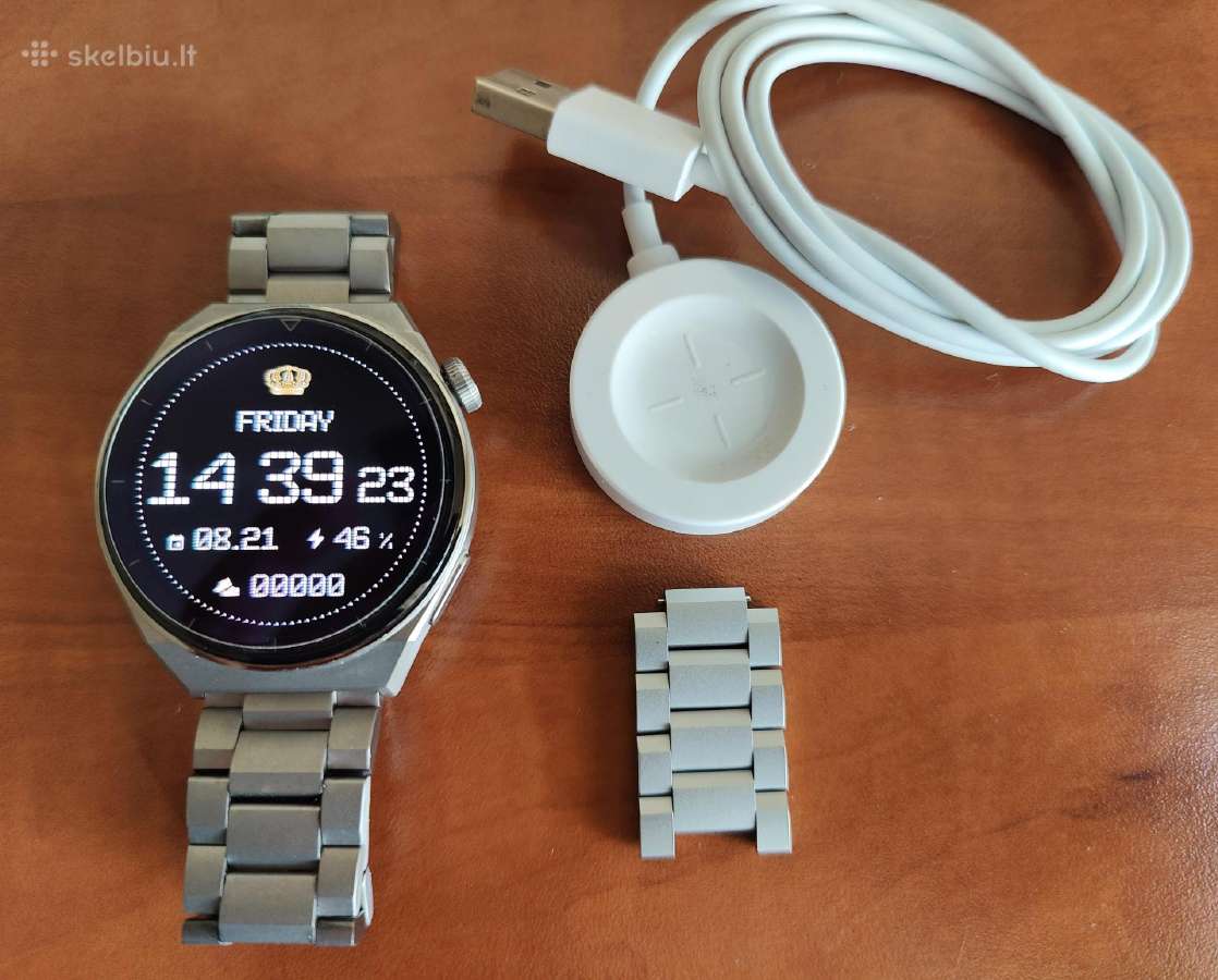 Huawei watch GT 3 pro titanium - nuotraukos Nr. 2