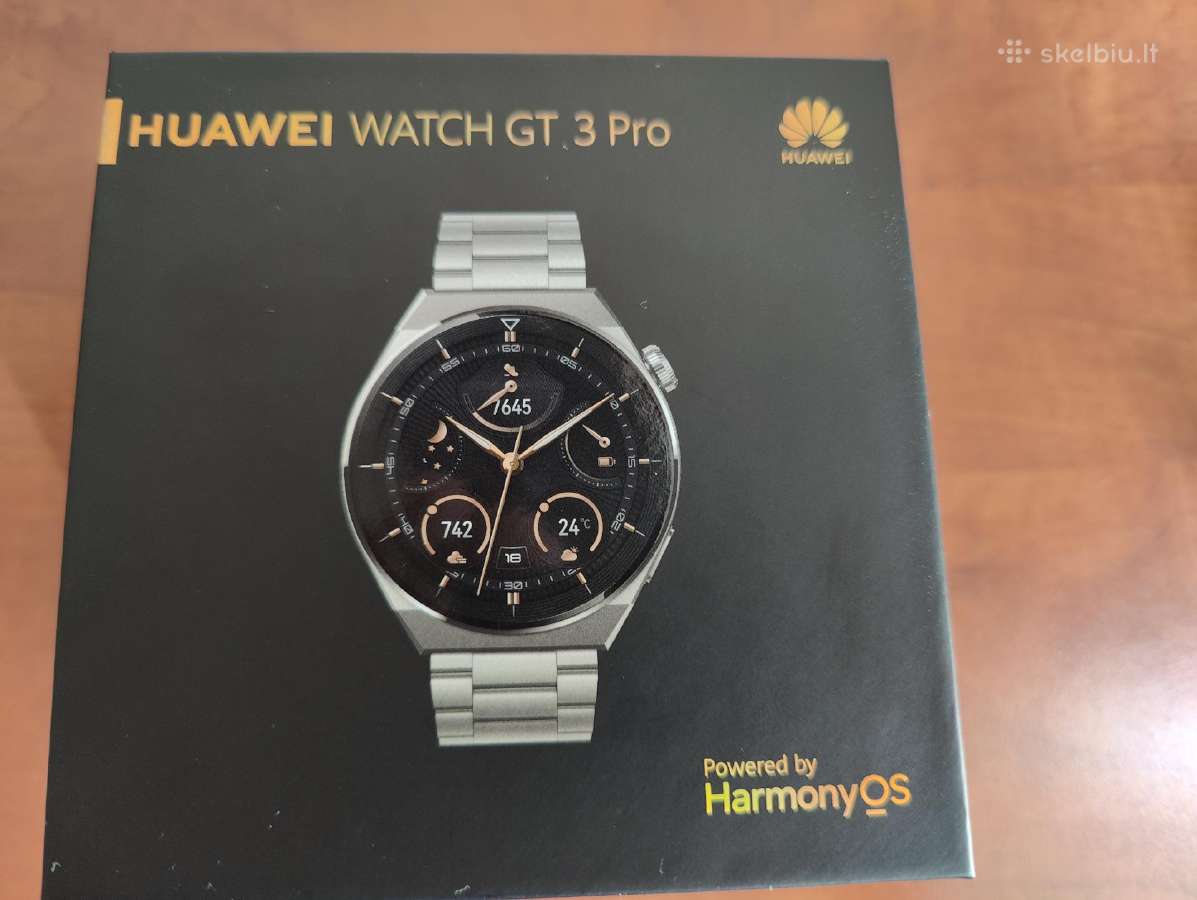 Huawei watch GT 3 pro titanium - nuotraukos Nr. 3