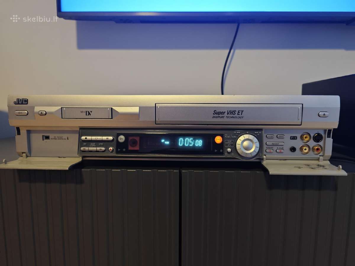 JVC Hr-dvs3eu Super Vhs / Minidv Recorder - nuotraukos Nr. 2