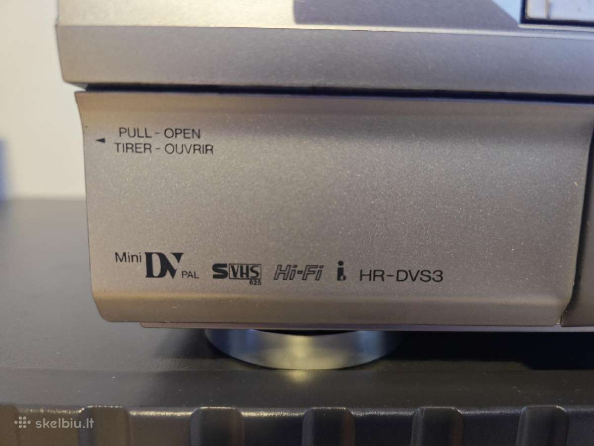 JVC Hr-dvs3eu Super Vhs / Minidv Recorder - nuotraukos Nr. 3