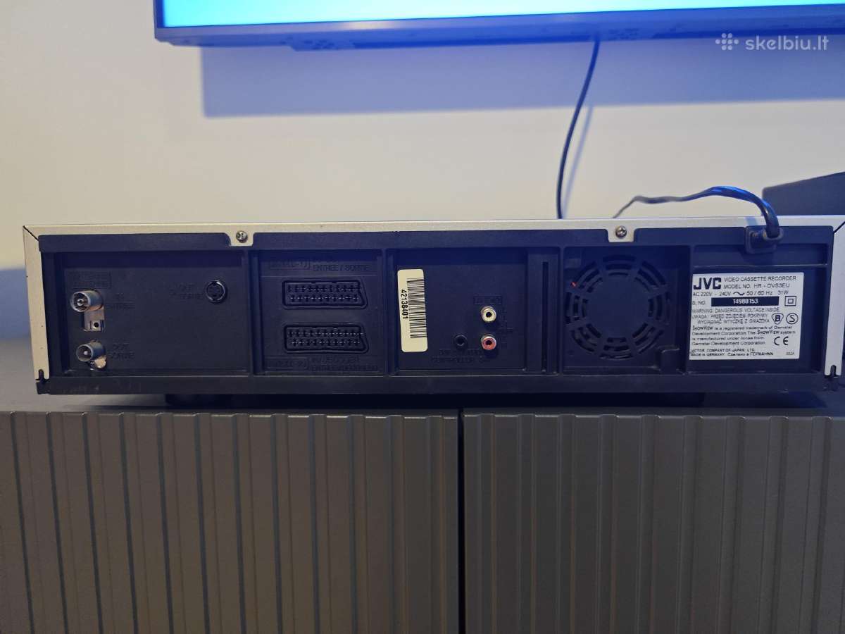 JVC Hr-dvs3eu Super Vhs / Minidv Recorder - nuotraukos Nr. 6