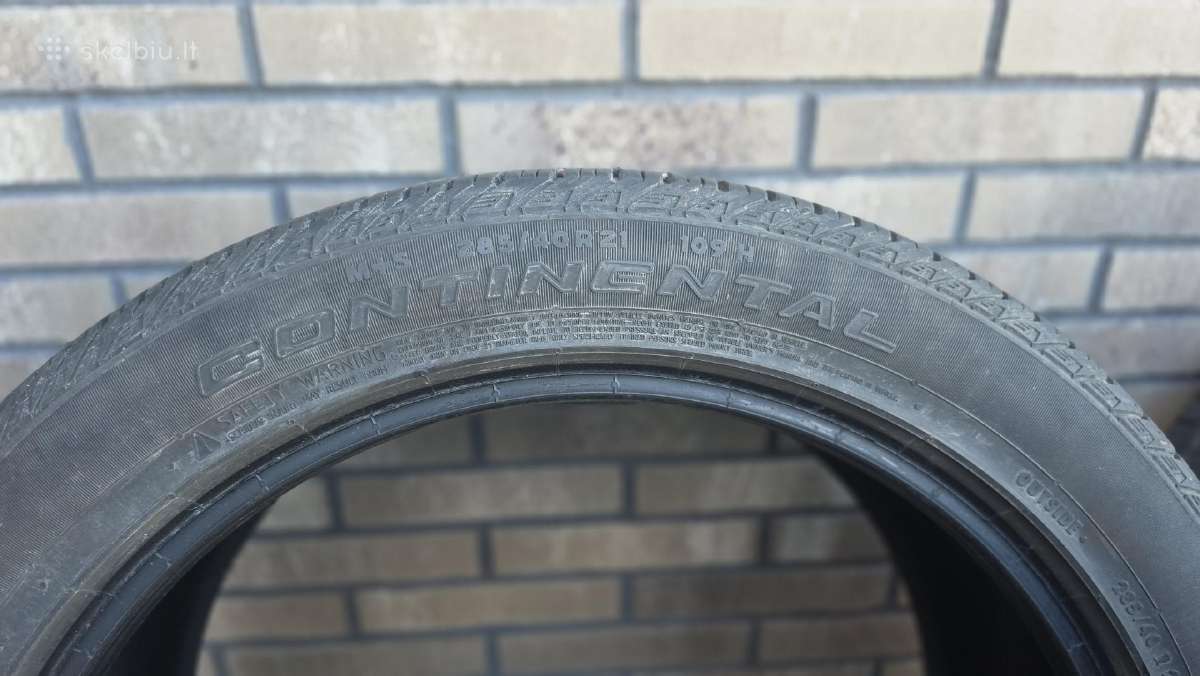 Naudotos Continental M+s R21, cross Lx sport - nuotraukos Nr. 5