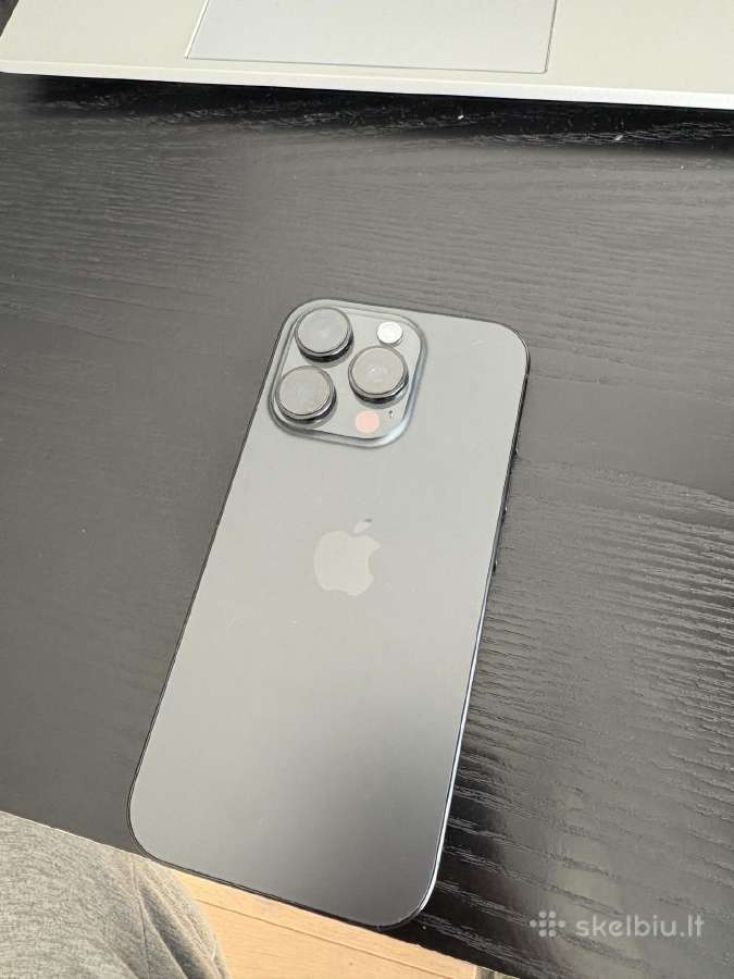 iPhone 16 pro, 128gb, juodas - nuotraukos Nr. 3