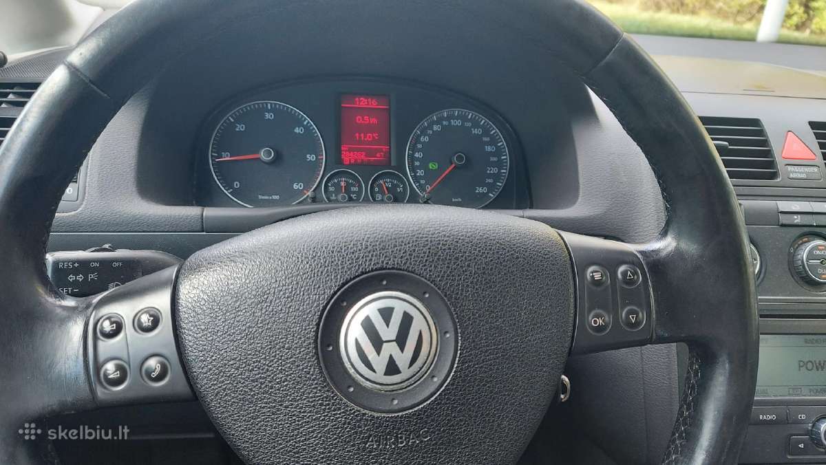 Volkswagen Tauran: Automatas - nuotraukos Nr. 25