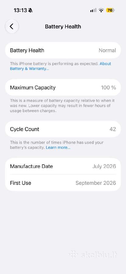 iPhone 16 pro, 128gb, juodas - nuotraukos Nr. 4