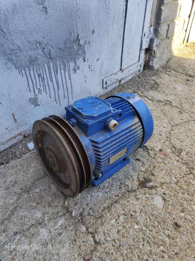 Elektros variklis trifazis 4kw - nuotraukos Nr. 2