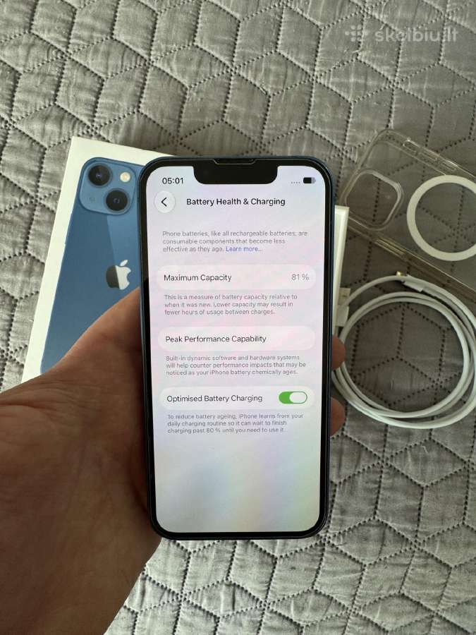 iPhone 13 mini 128gb - nuotraukos Nr. 5