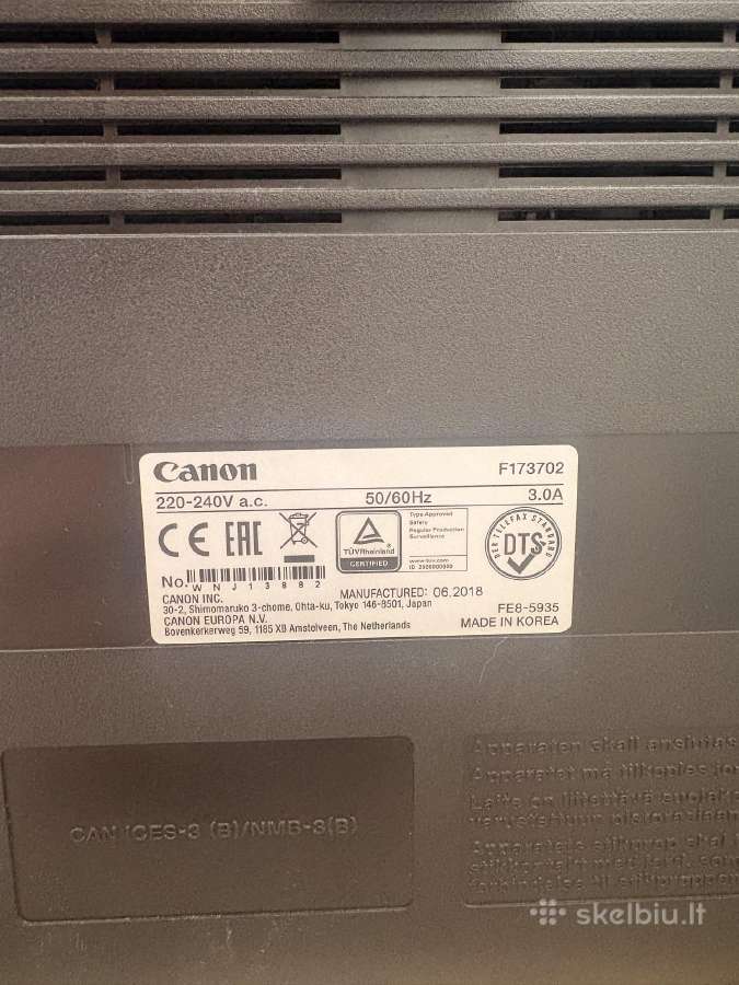 Canon I-sensys Mf249-dw - nuotraukos Nr. 4