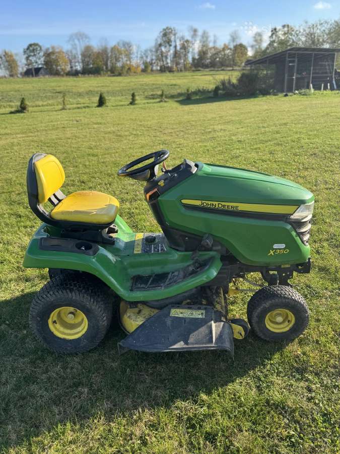 John Deere x350 - nuotraukos Nr. 4