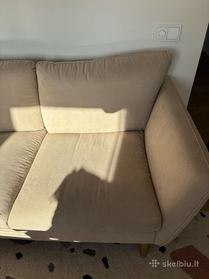 Parduodama „vilmers“ kampinė sofa su šezlongu - nuotraukos Nr. 3