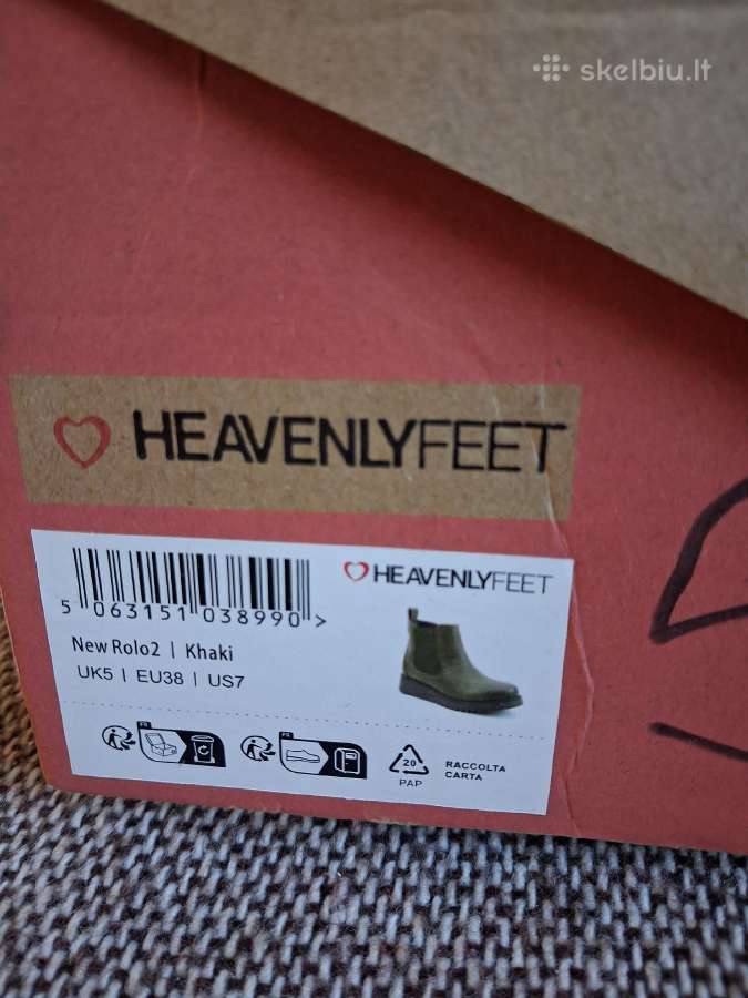 Heavenly Feet chaki/žalios spalvos aulinukai - nuotraukos Nr. 6