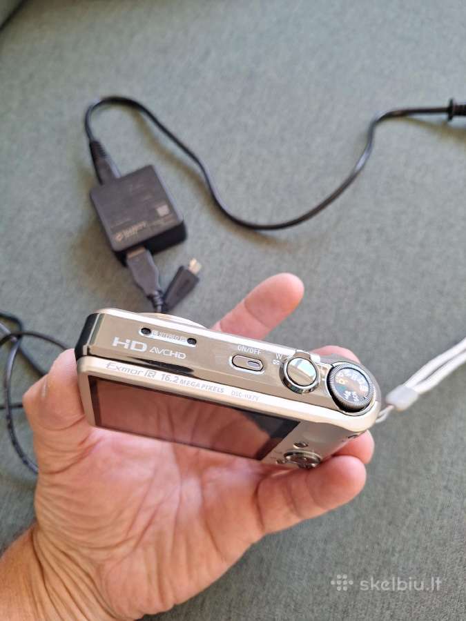 Sony Cyber shot kamera mažai naudota - nuotraukos Nr. 2