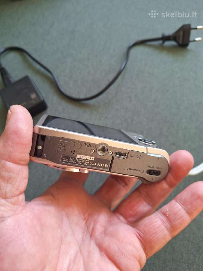 Sony Cyber shot kamera mažai naudota - nuotraukos Nr. 4