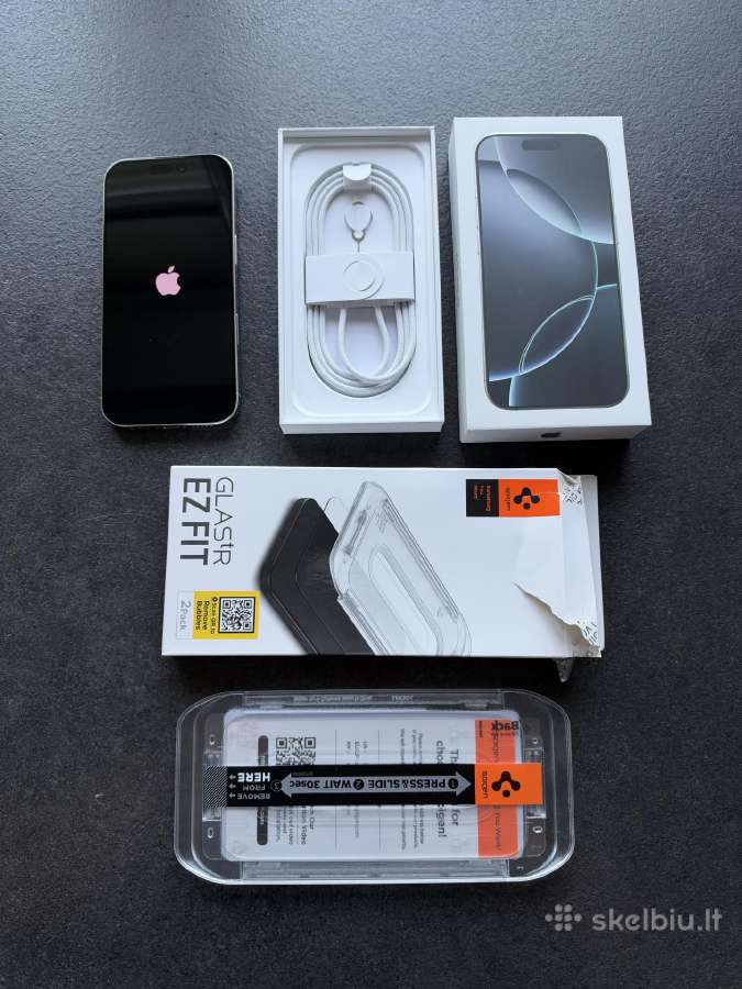 iPhone 16 Pro 128 GB, White Titanium - nuotraukos Nr. 3