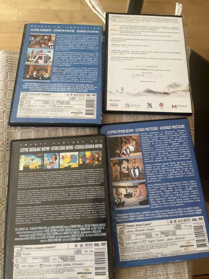 Dvd Asterix - nuotraukos Nr. 3