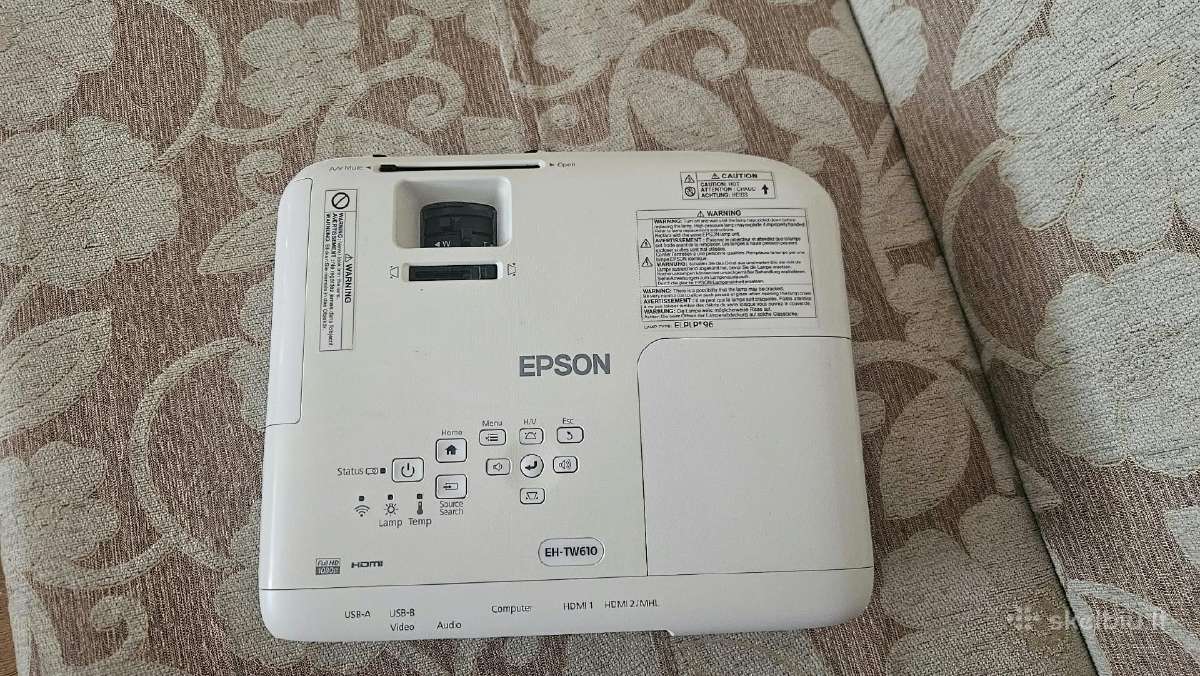 Epson Eh-tw610 Full HD projektorius - nuotraukos Nr. 2