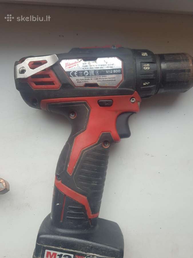 Milwaukee suktukas M12 - nuotraukos Nr. 6