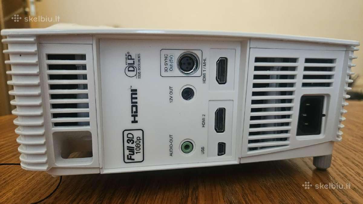 Optoma Gt1080 Trumpo Nuotolio Projektorius Full HD - nuotraukos Nr. 4