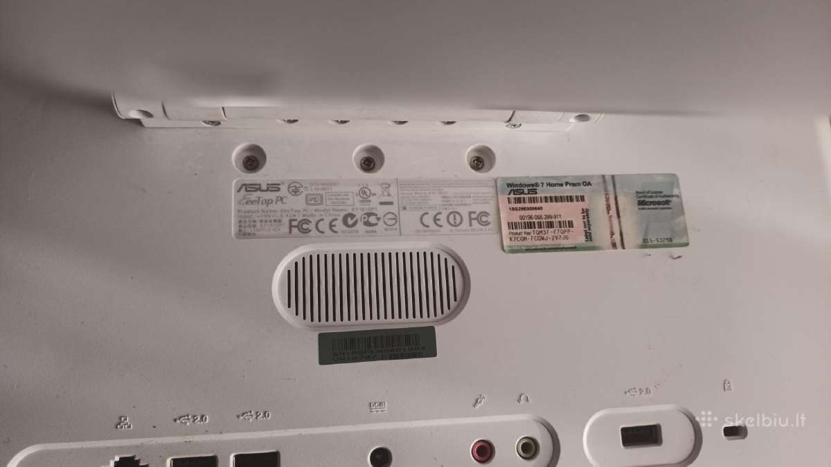 Kompjuteris Asus Eee Top Pc - nuotraukos Nr. 6