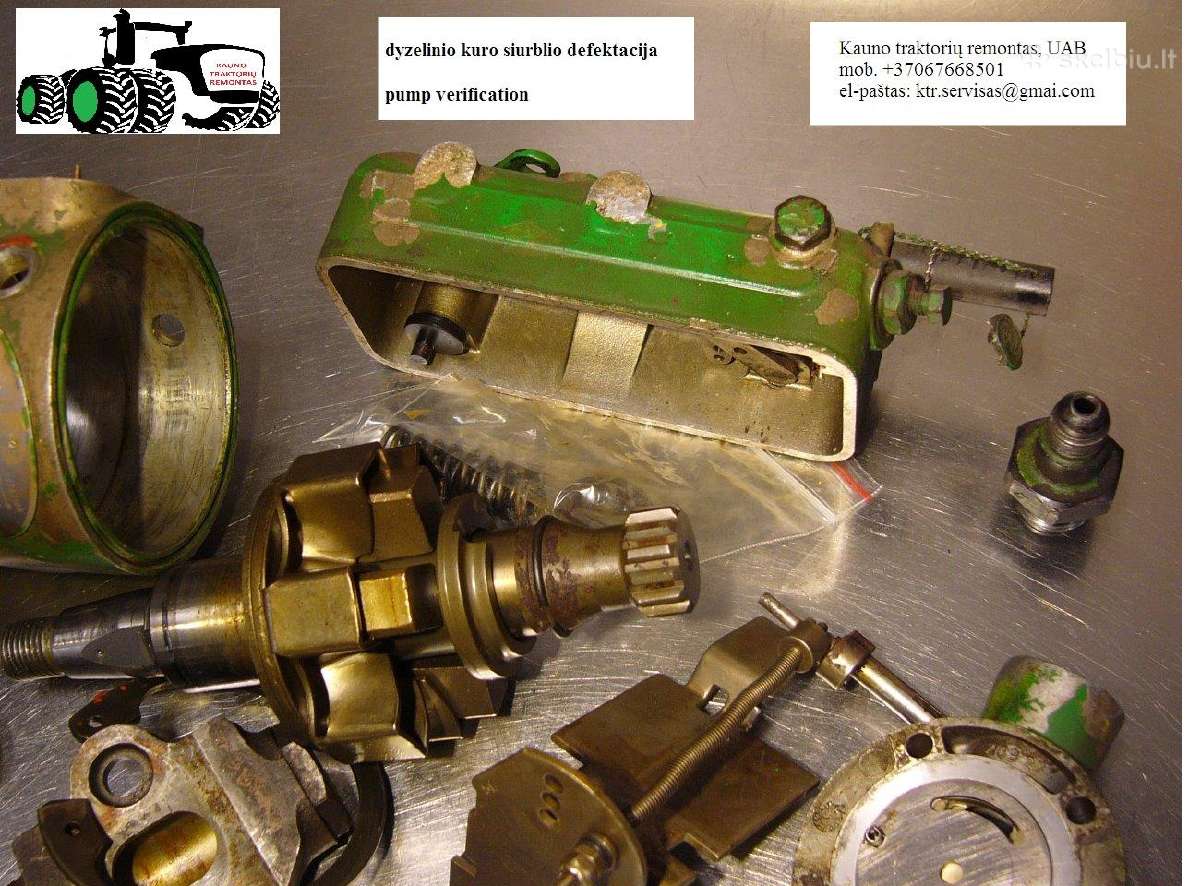 Ktr+ John Deere 2450/2650/2850 kuro siurblys - nuotraukos Nr. 4