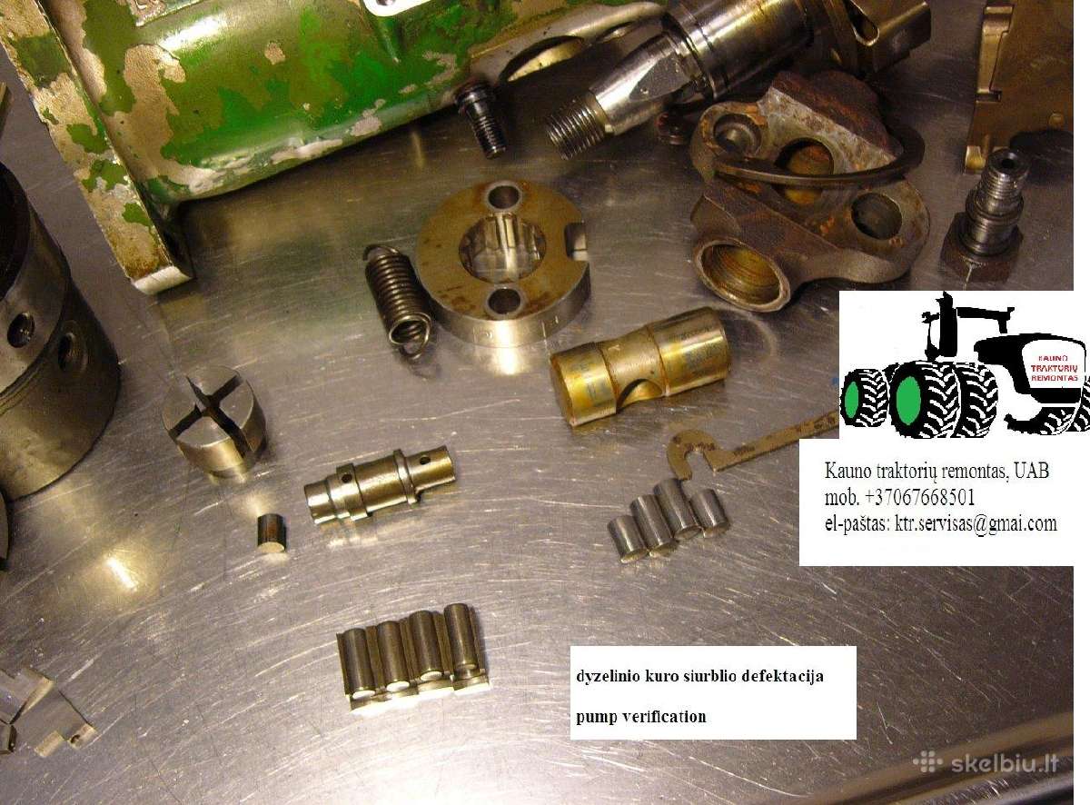 Ktr+ John Deere 2450/2650/2850 kuro siurblys - nuotraukos Nr. 5