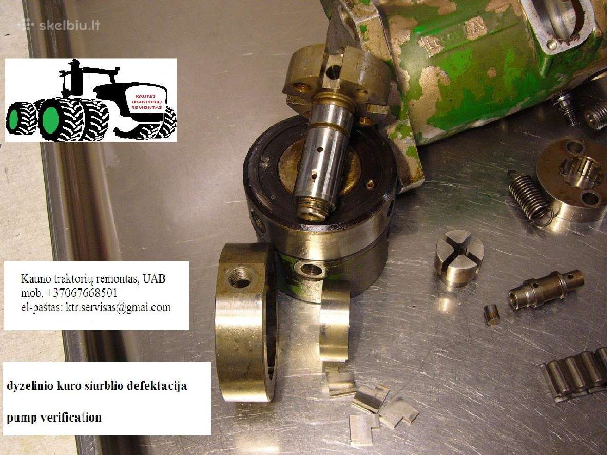 Ktr+ John Deere 2450/2650/2850 kuro siurblys - nuotraukos Nr. 6