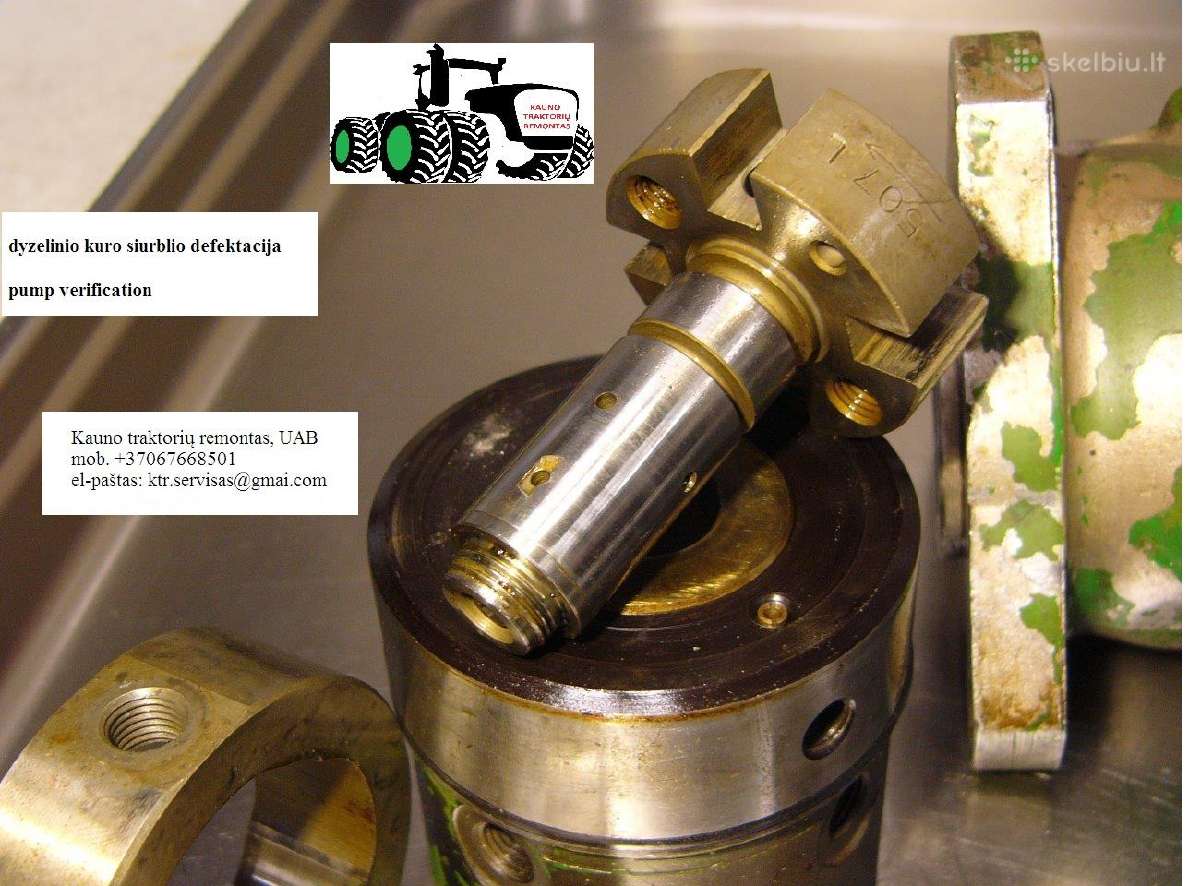 Ktr+ John Deere 2450/2650/2850 kuro siurblys - nuotraukos Nr. 7