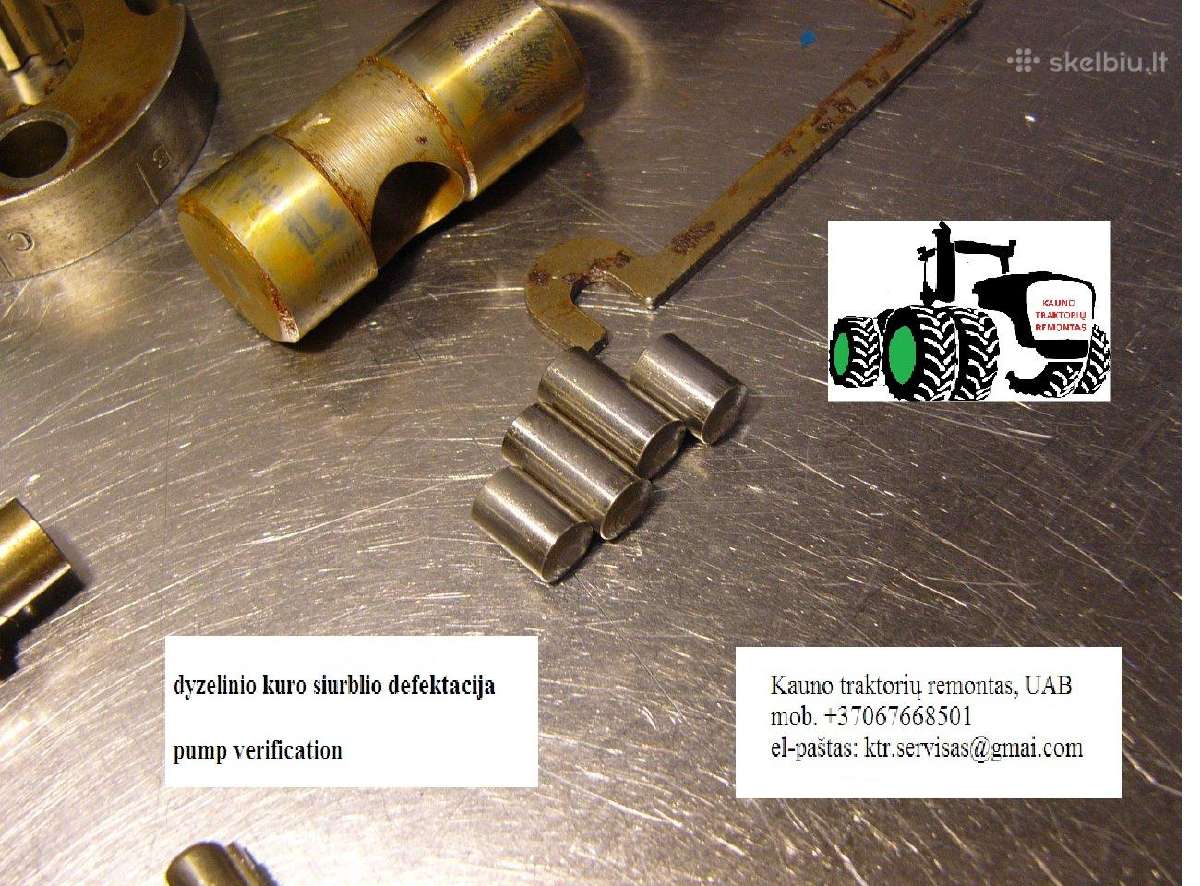 Ktr+ John Deere 2450/2650/2850 kuro siurblys - nuotraukos Nr. 8
