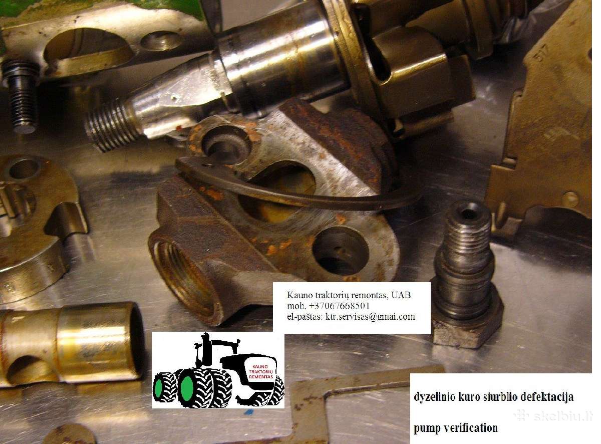 Ktr+ John Deere 2450/2650/2850 kuro siurblys - nuotraukos Nr. 10