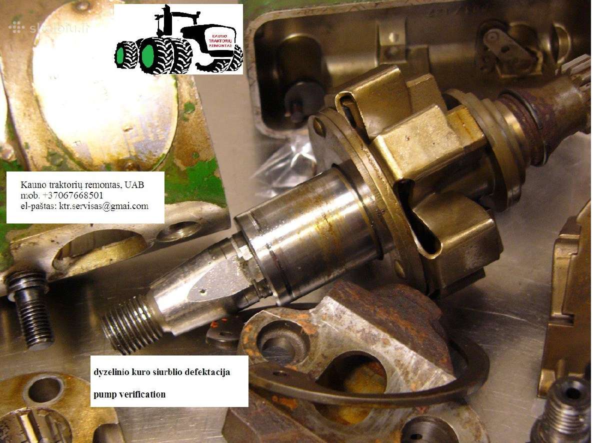 Ktr+ John Deere 2450/2650/2850 kuro siurblys - nuotraukos Nr. 11