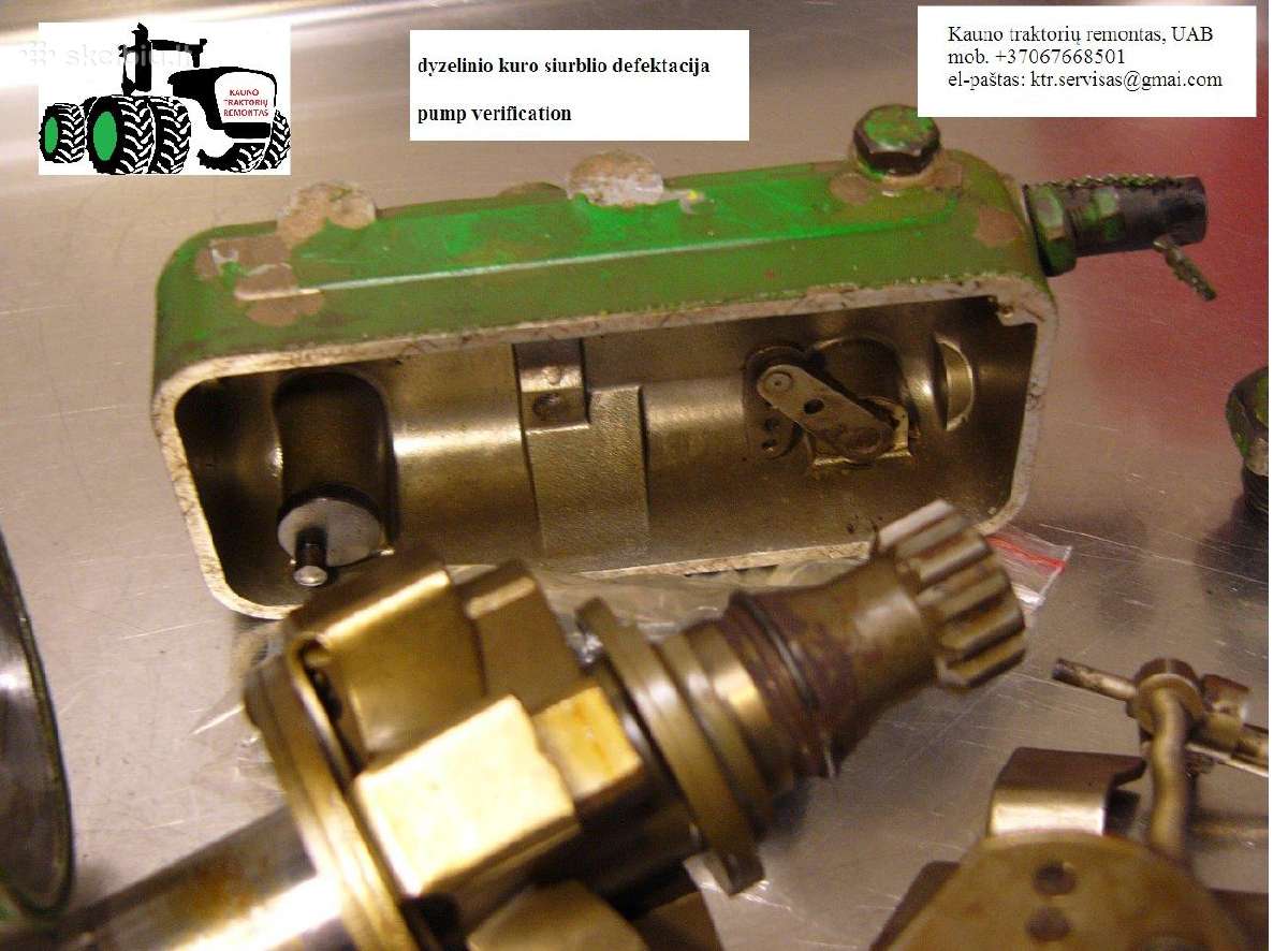 Ktr+ John Deere 2450/2650/2850 kuro siurblys - nuotraukos Nr. 12
