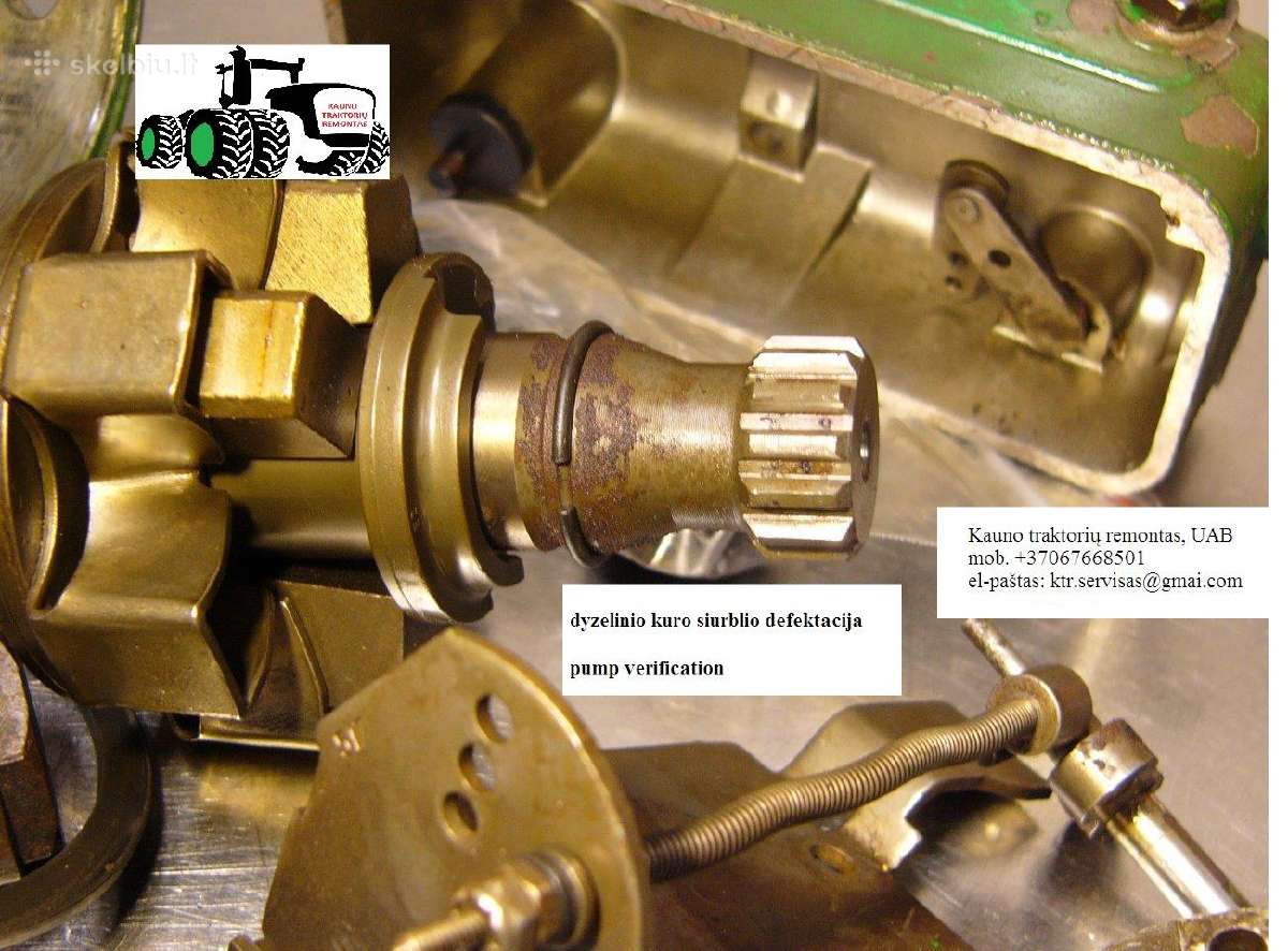 Ktr+ John Deere 2450/2650/2850 kuro siurblys - nuotraukos Nr. 14