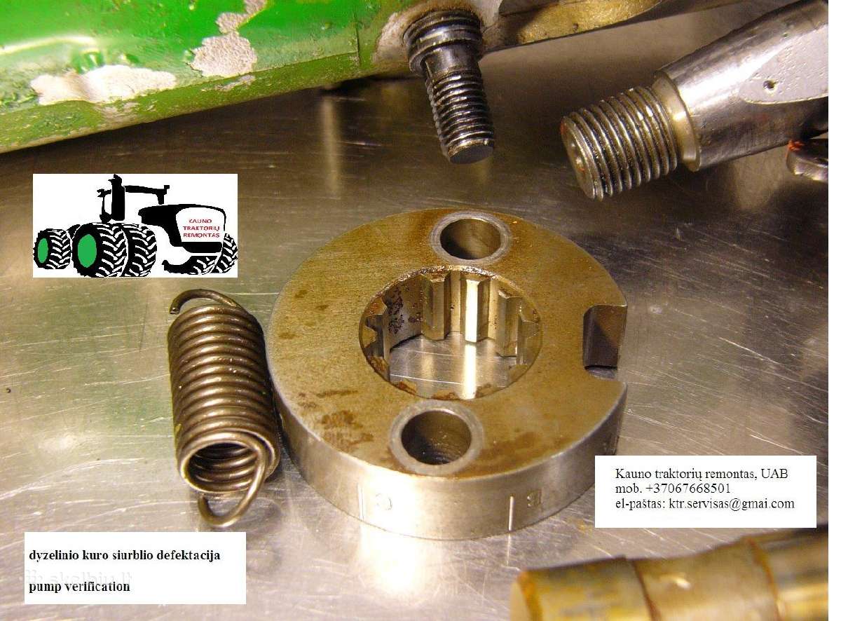 Ktr+ John Deere 2450/2650/2850 kuro siurblys - nuotraukos Nr. 15