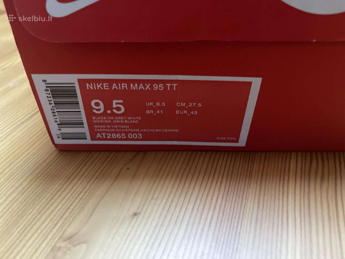 Nike Air Max 95 kedai, Us 9.5 / Eu 43 - nuotraukos Nr. 2