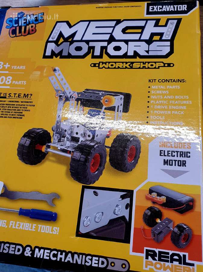 Science Club Mech Motors Workshop: Motorised Excav - nuotraukos Nr. 3