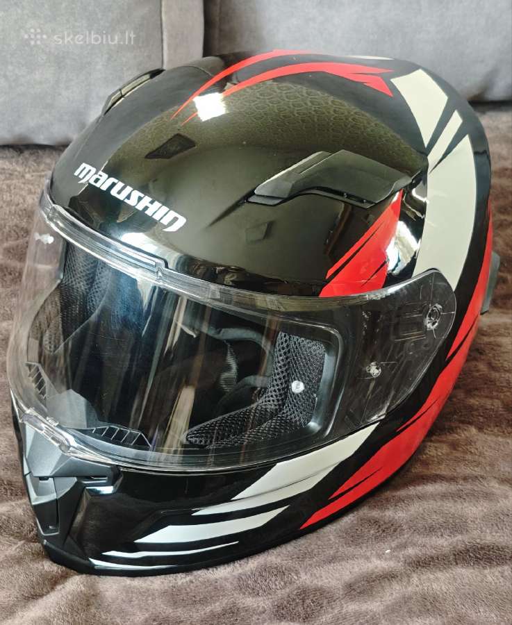 Motociklininko šalmas - nuotraukos Nr. 2