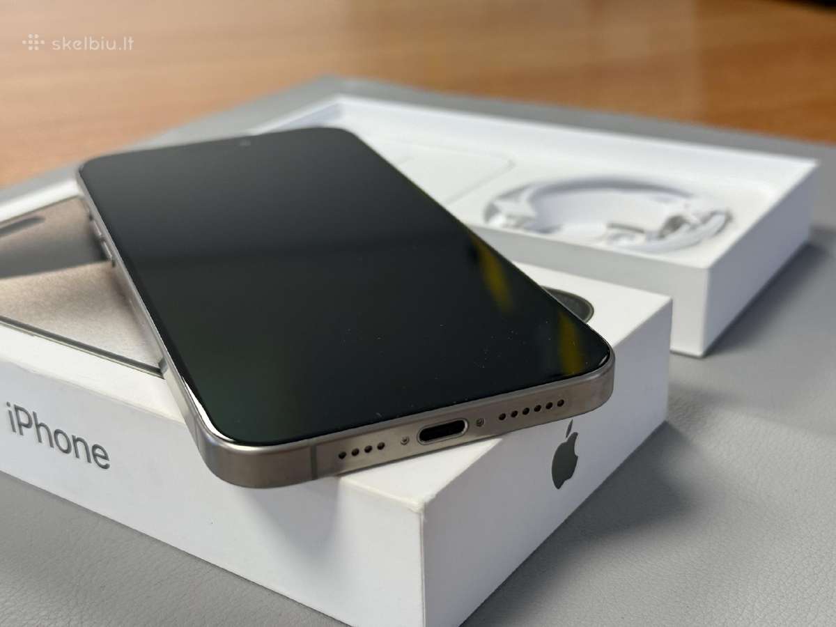 iPhone 15 Pro Max 256gb Visai kaip naujas - nuotraukos Nr. 7
