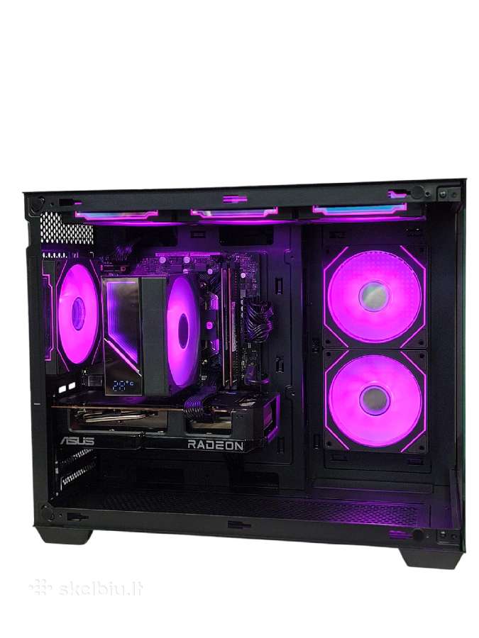 Ryzen 5 5600 Rx 7600 RAM 16gb 3200mts 1tb Nvme SSD - nuotraukos Nr. 4