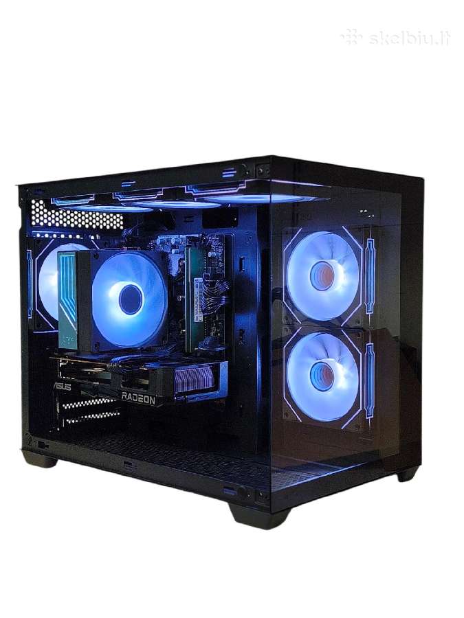 Ryzen 5 5600 Rx 7600 RAM 16gb 3200mts 1tb Nvme SSD - nuotraukos Nr. 3