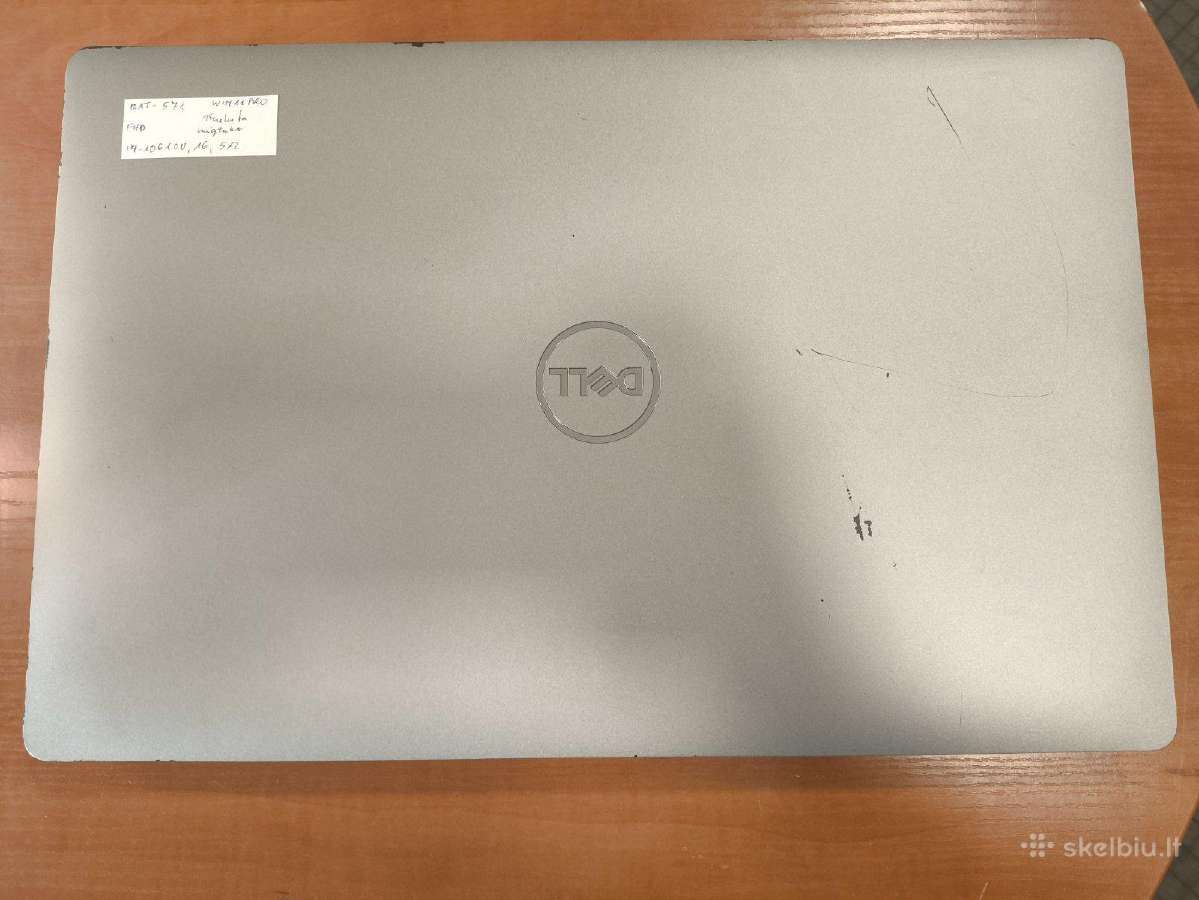 Latitude 15.6 Ips i7-10610u 16gb 512gb 57% - nuotraukos Nr. 3