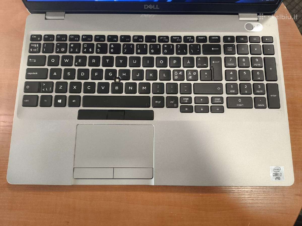 Latitude 15.6 Ips i7-10610u 16gb 512gb 57% - nuotraukos Nr. 2